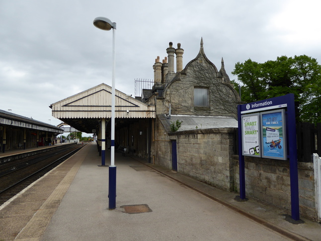 Worksop platform 1 canopy