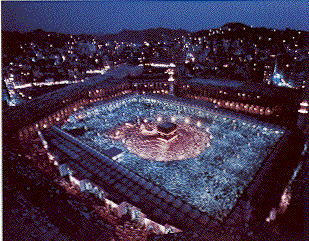 صور للمسجد الحرام رووووووعة بجد Kaaba-night