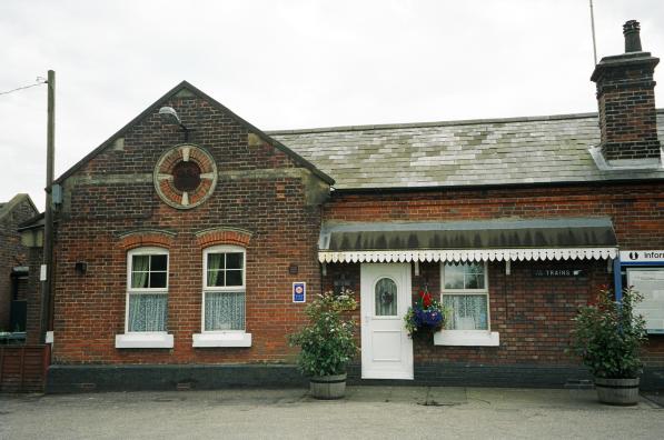 Acle station building rear