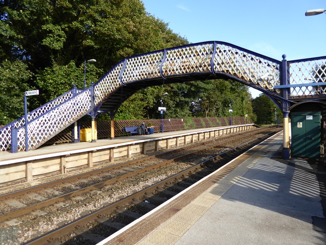 Arnside footbridge