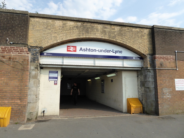 Ashton-under-Lyne entrance