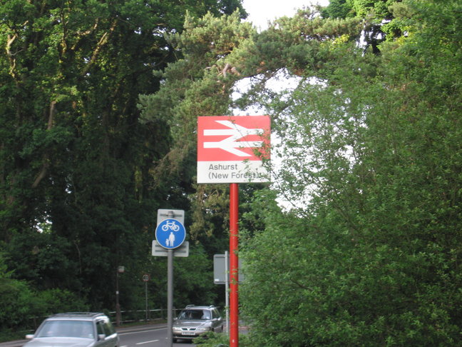 Ashurst New Forest sign
