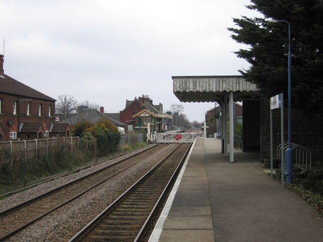 Attleborough platform 2