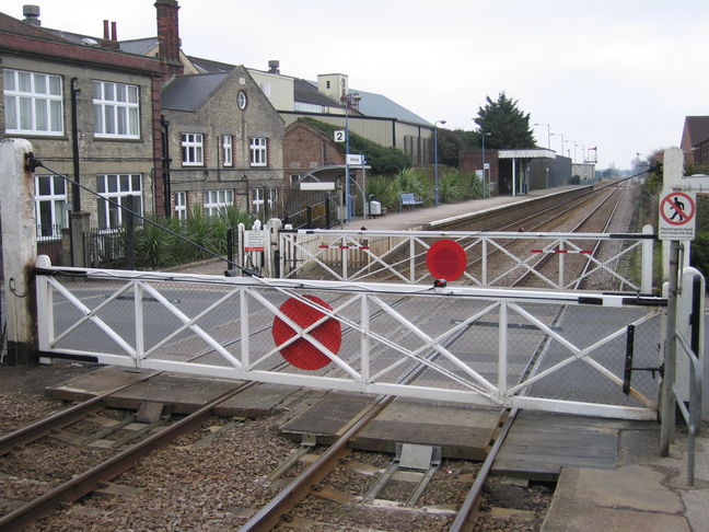 Attleborough platform 2 from
platform 1