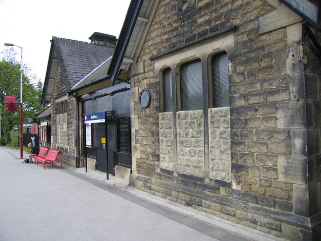 Baildon station building front