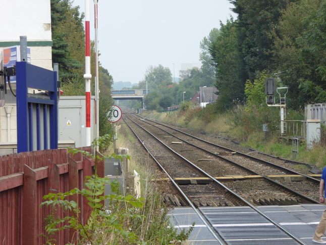 Bamber Bridge looking east