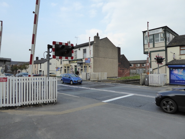 Bamber Bridge level crossing