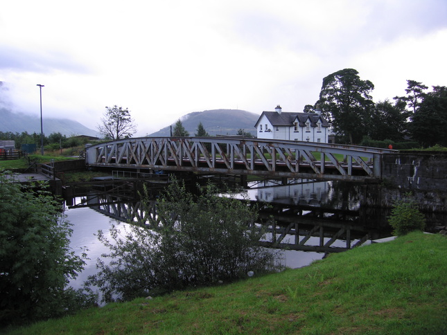 Banavie swing bridge