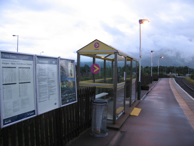 Banavie platform looking east