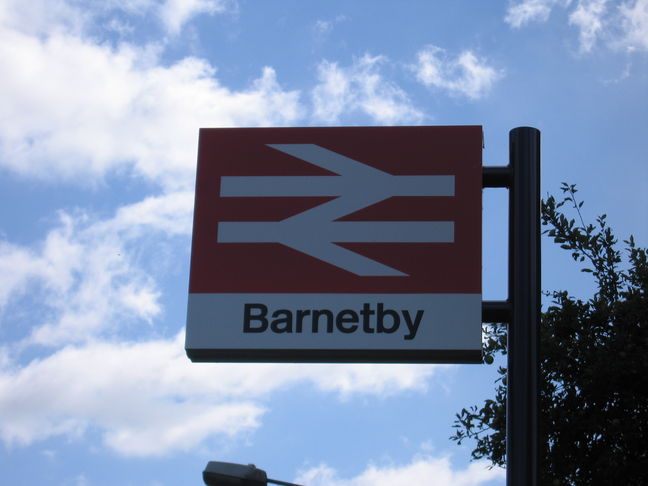 Barnetby sign