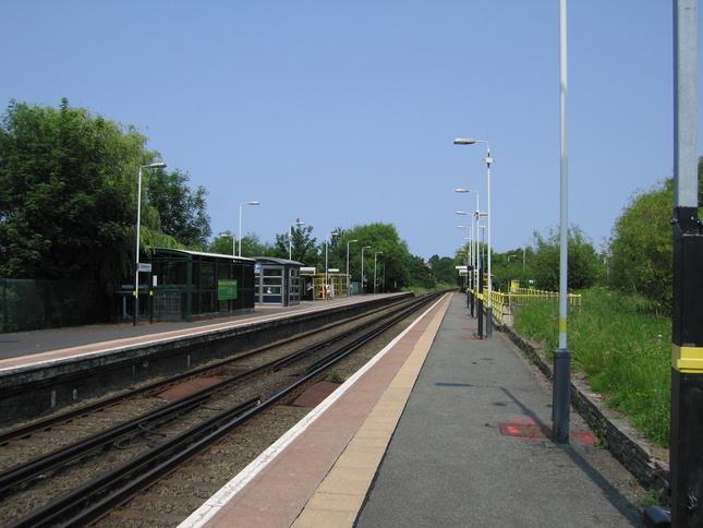 Bebington platforms looking north