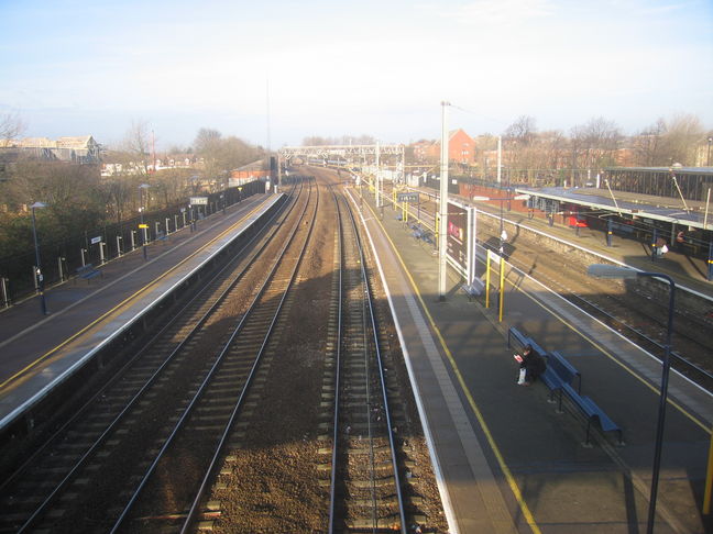 Bedford bridge, looking north