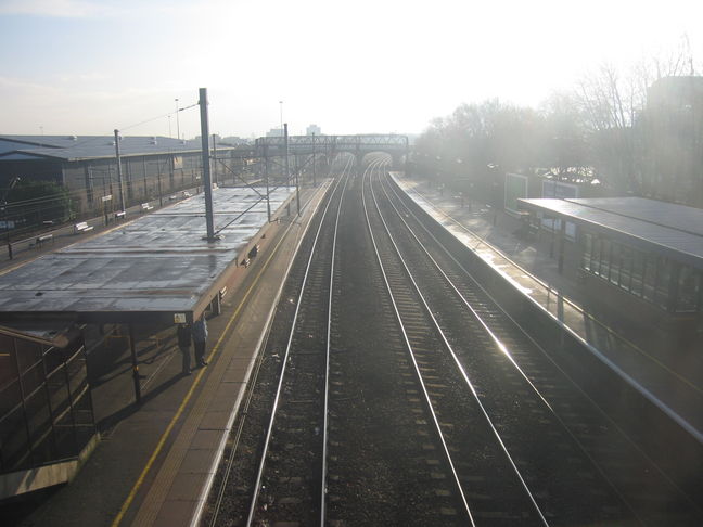 Bedford bridge, looking south
