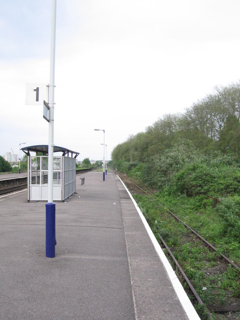 Bedminster platform 0 looking east