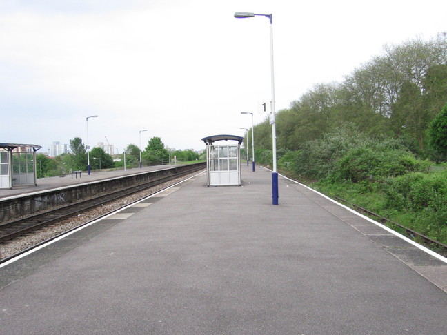 Bedminster platform 1 looking east