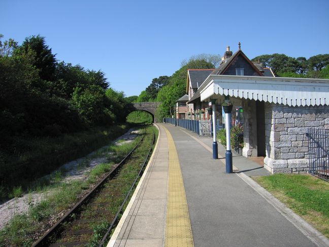 Bere Ferrers looking north