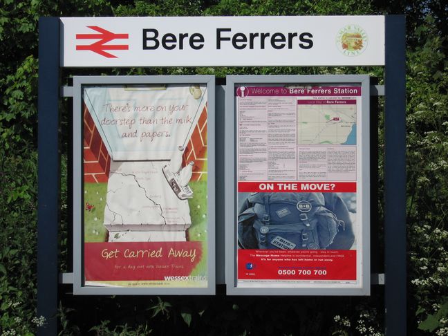 Bere Ferrers sign