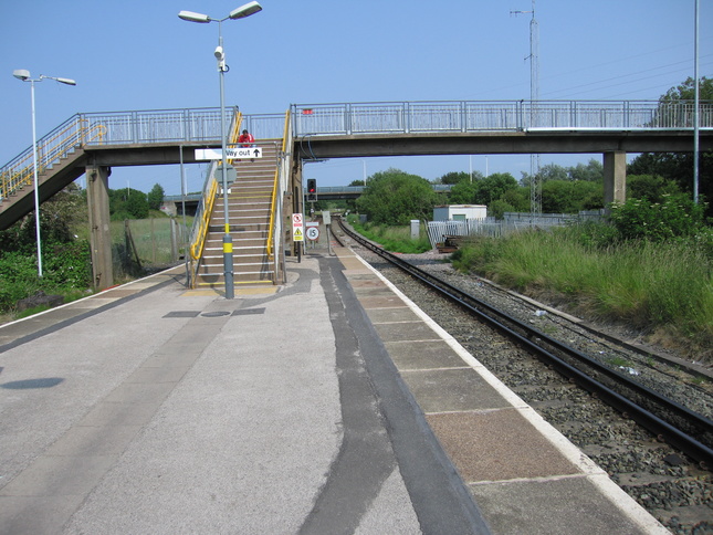 Bidston footbridge