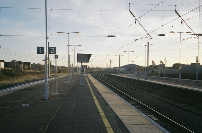 Biggleswade platforms 1 and 2,
looking south