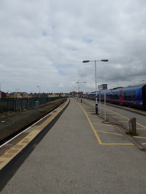 Blackpool North platform 8
looking east