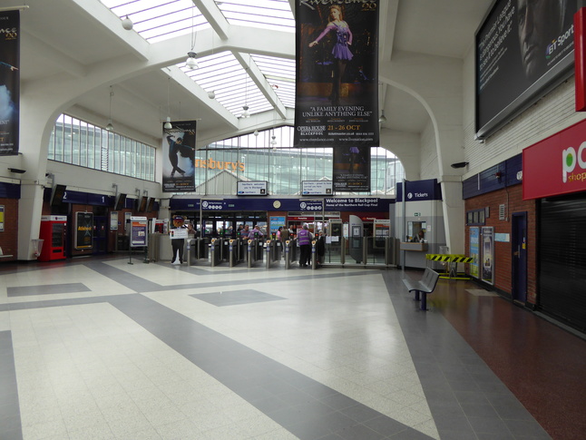 Blackpool North gate line