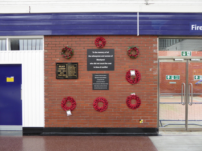 Blackpool North war
memorial