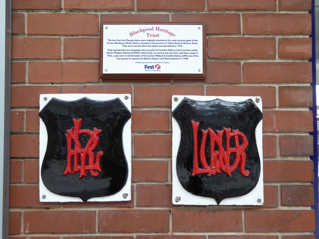 Blackpool North plaques