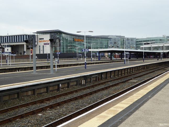 Blackpool North platforms
looking southwest