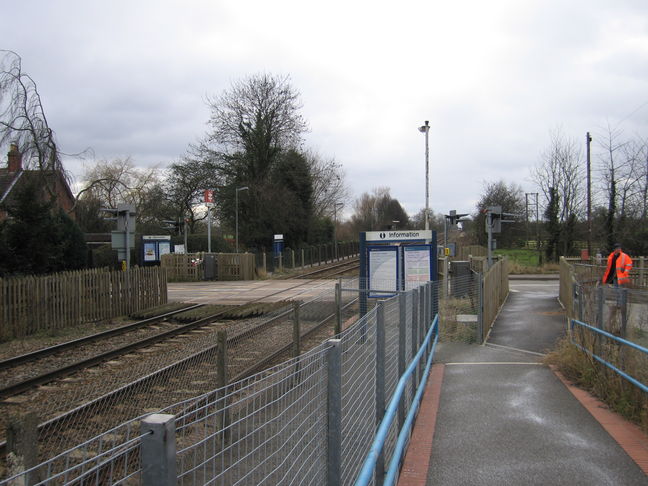 Bleasby level crossing