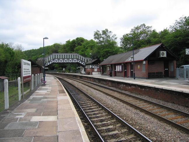 Bodmin Parkway station view