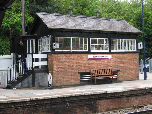 Bodmin Parkway signal box