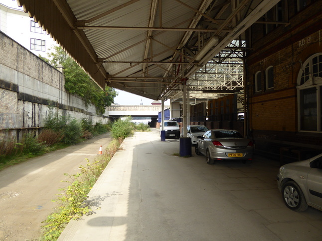 Bolton platform 4 car park looking north