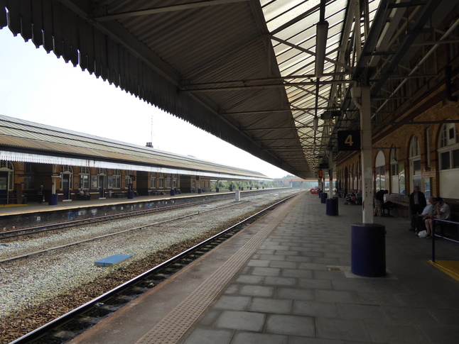 Bolton platform 4 under canopy looking south