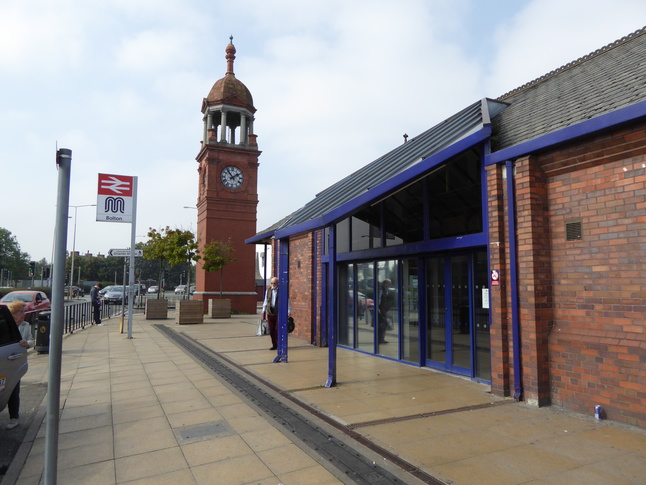 Bolton station building side