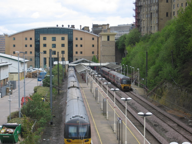 Bradford
Forster Square from bridge looking south close view