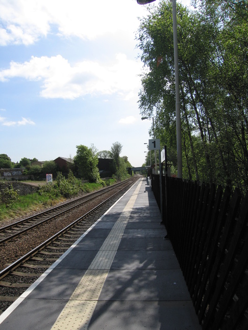 Bramley platform 1 looking east