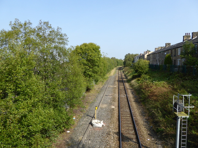 Brierfield looking north from
footbridge