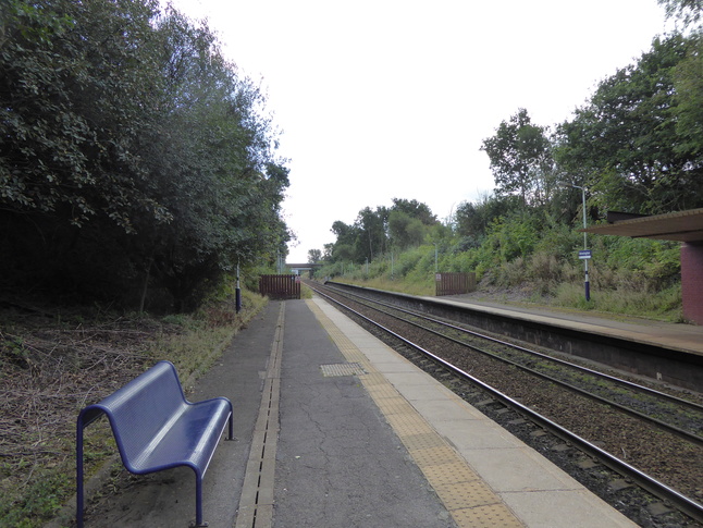 Brinnington platforms looking east