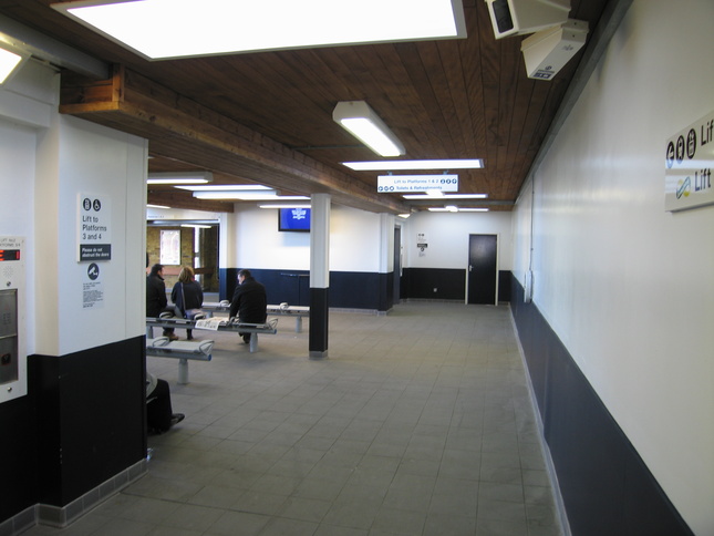 Broxbourne waiting area