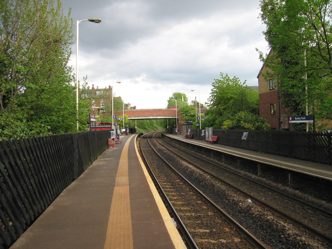 Burley Park platform 1 looking south