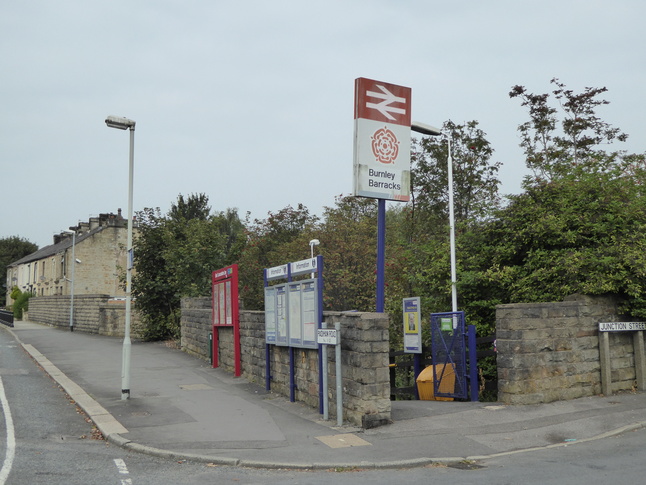 Burnley Barracks entrance