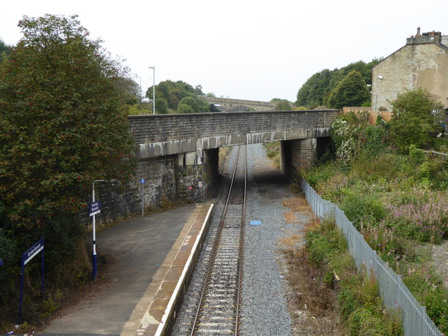 Burnley Barracks
looking west from bridge