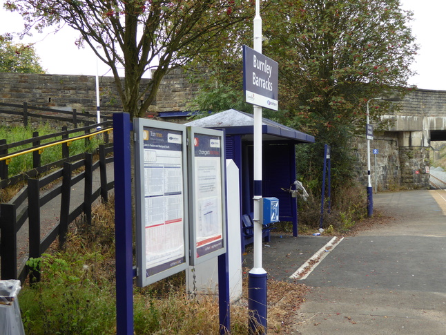 Burnley Barracks platform