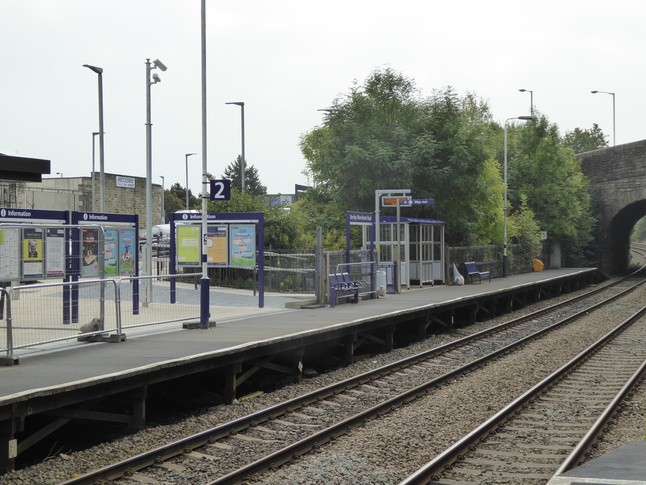 Burnley Manchester Road
platform 2