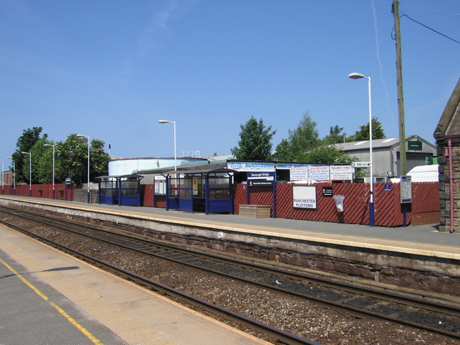 Burscough Bridge platform 2
shelters