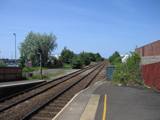 Burscough Bridge looking west