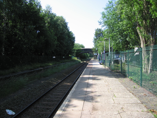 Burscough Junction platform