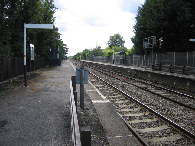 Burton Joyce platforms looking
west