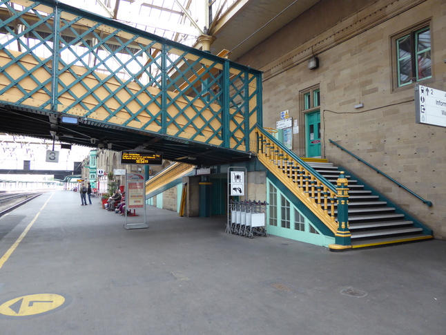 Carlisle platform 3 footbridge end