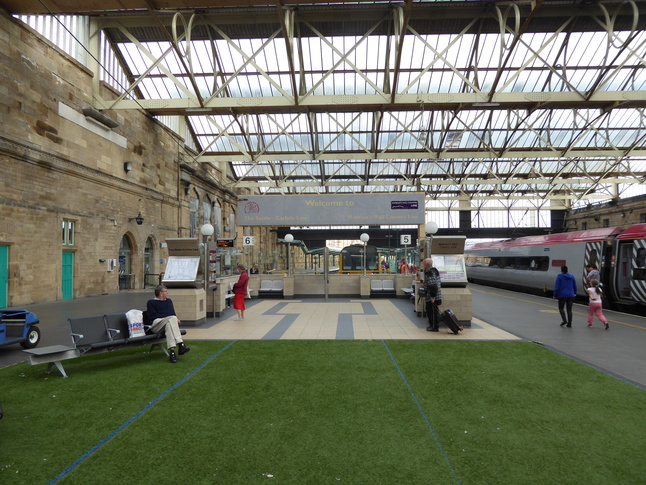 Carlisle platforms 5 and 6 lawn